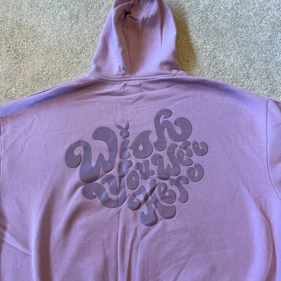 Playboy Lavender Hoodie - Picture 3 of 4